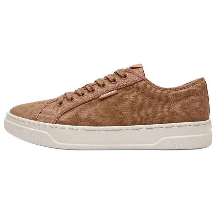 Coach Coach Low Top Canvas Shoes Women's Brown
