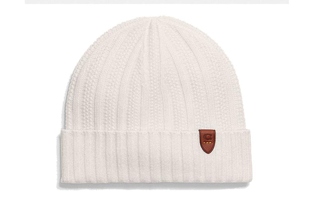 Coach Coach Beanies Unisex White