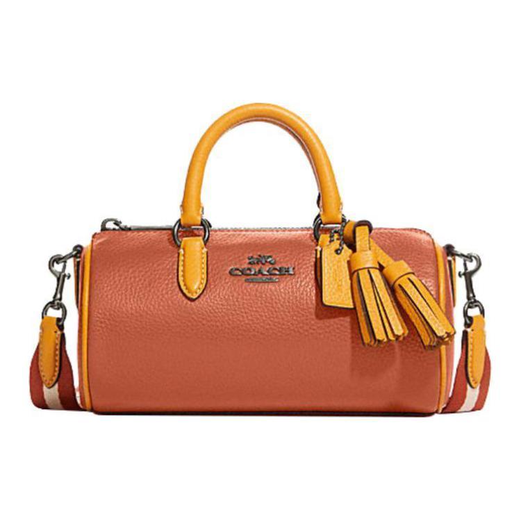 Coach Coach Lacey Cow Leather Handbags Shoulder Bag Crossbody Bag Medium Size Women's Evening Glow