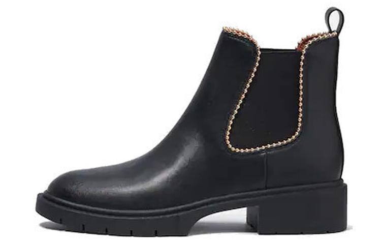 Coach Coach Levy Short Chelsea Boots Women's Black