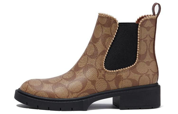 Coach Coach Levy Short Chelsea Boots Women's Khaki