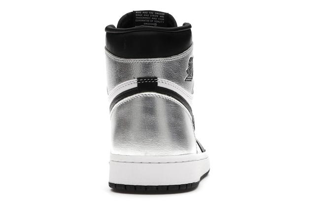 Jordan Jordan 1 Retro High Silver Toe (Women's) - view 4
