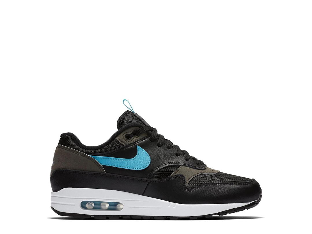Nike Nike Air Max 1 Tongue Tab Black Blue Fury