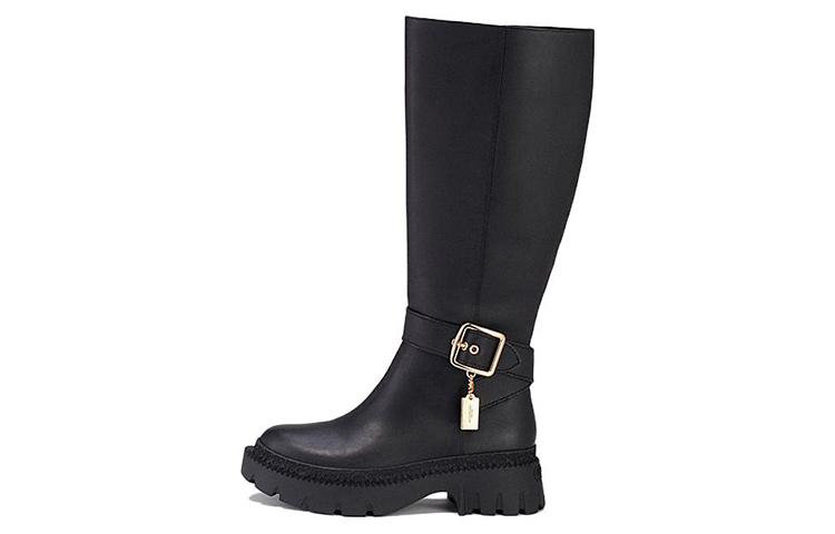 Coach Coach James Knee-high Boots Women's Black