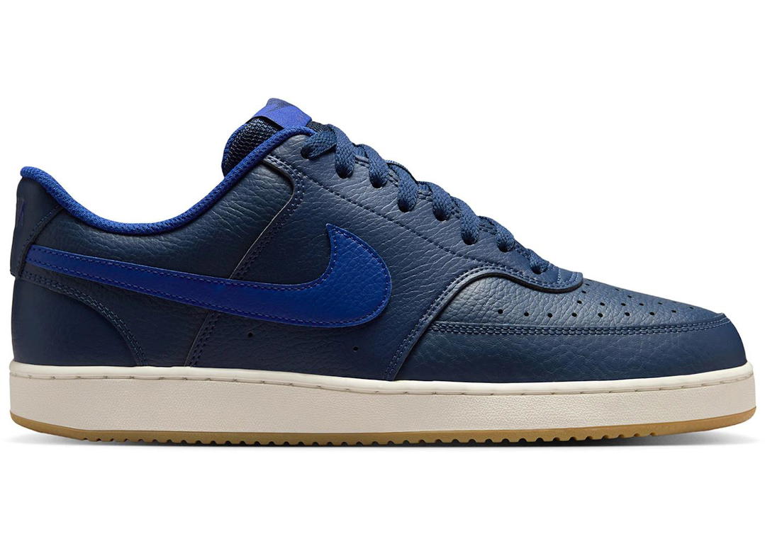 Nike Nike Court Vision Low Midnight Navy Sail Gum Light Brown Deep Royal Blue