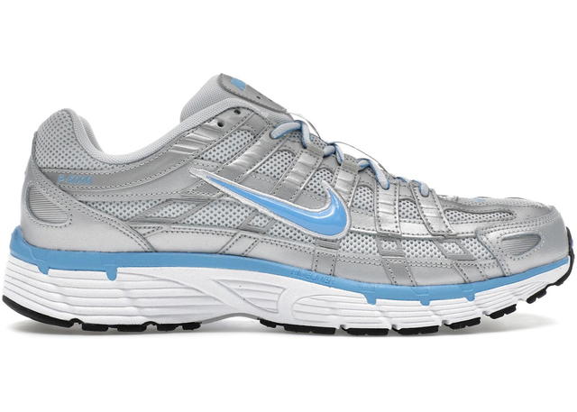 Nike Nike P-6000 Metallic Platinum Pure Platinum Metallic Silver University Blue - view 1