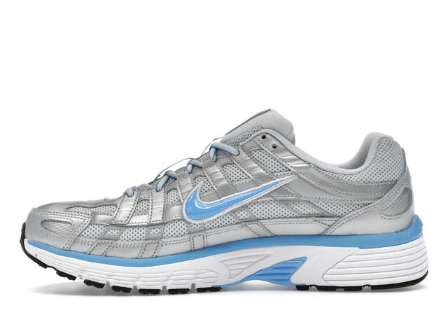 Nike Nike P-6000 Metallic Platinum Pure Platinum Metallic Silver University Blue - view 3