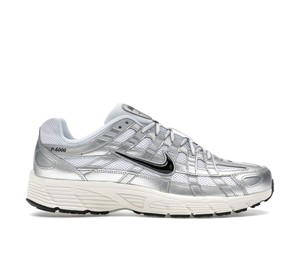 Buy Nike P-6000 White Metallic Silver Flat Silver Black at Sasom – Authentic and Ready to Ship