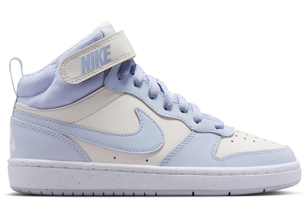 Nike Nike Court Borough Mid 2 Platinum Tint White Ghost (GS)