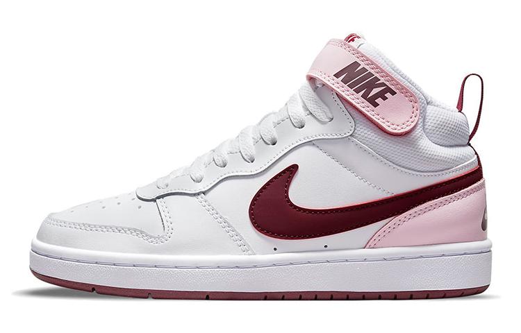 Nike Nike Court Borough Mid 2 White Pink Foam GS