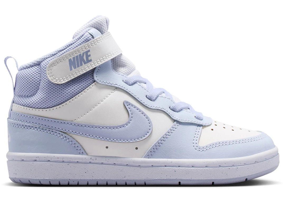 Nike Nike Court Borough Mid 2 Platinum Tint White Ghost (PS)