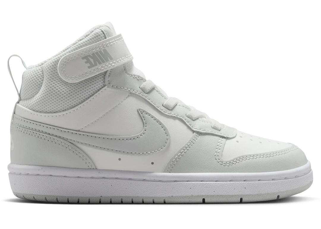 Nike Nike Court Borough Mid 2 Sail White Light Silver (PS)