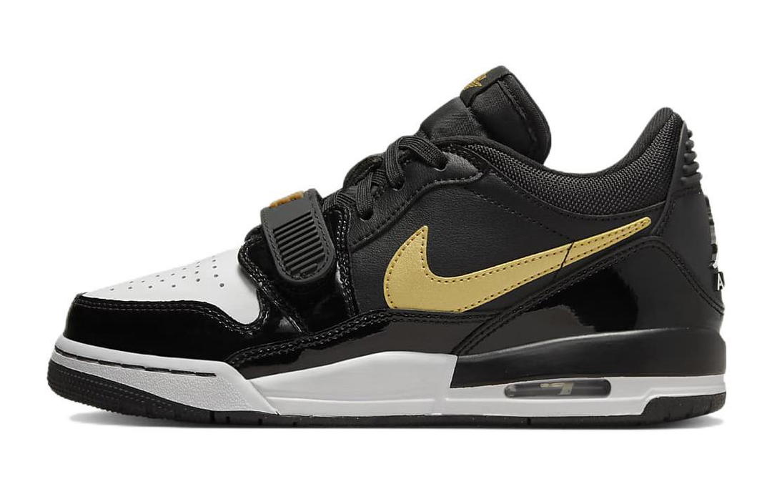 Jordan Jordan Legacy 312 Low Black Metallic Gold GS