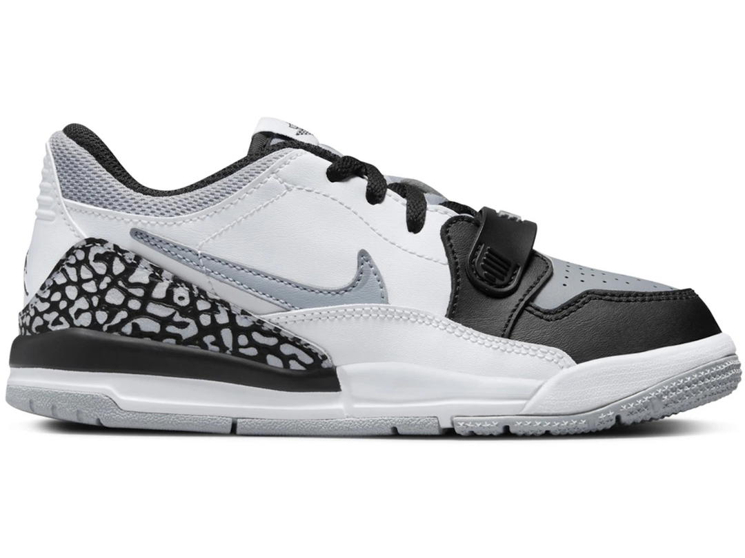 Jordan Jordan Legacy 312 Low White Black Wolf Grey (PS)
