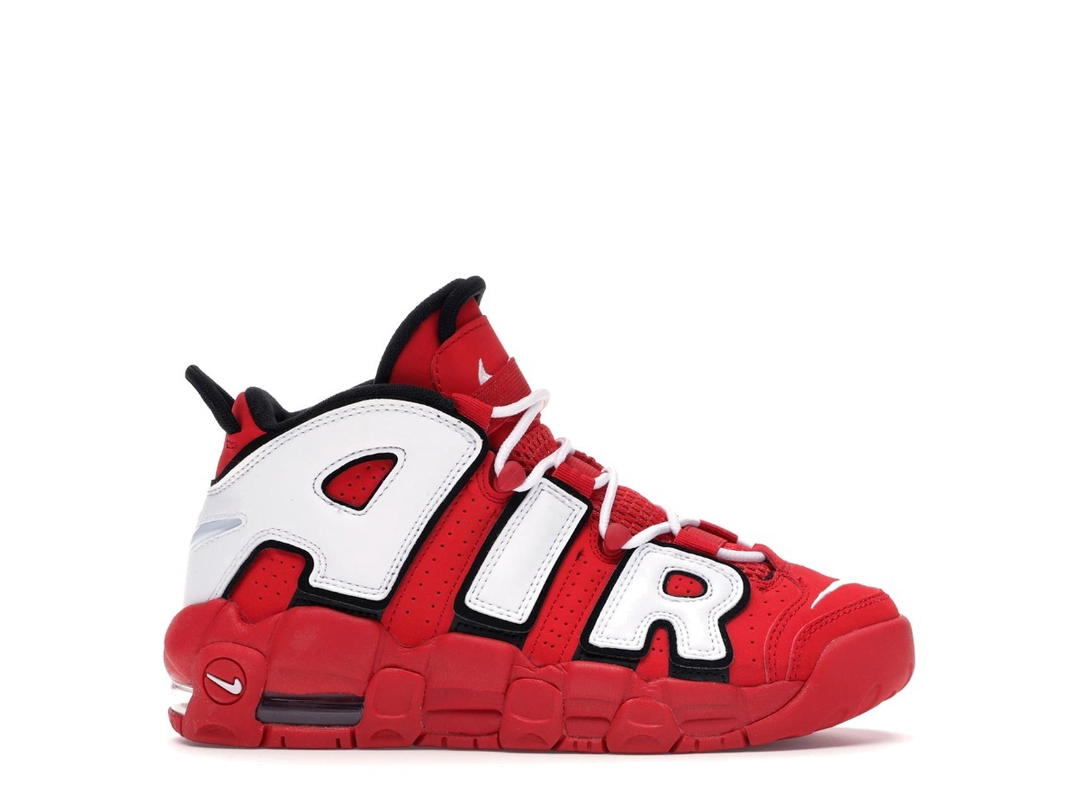 Nike Nike Air More Uptempo University Red Black White (GS)