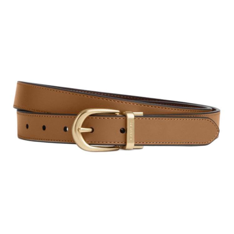 Coach Coach Synthetic Leather Belts Women's Brown