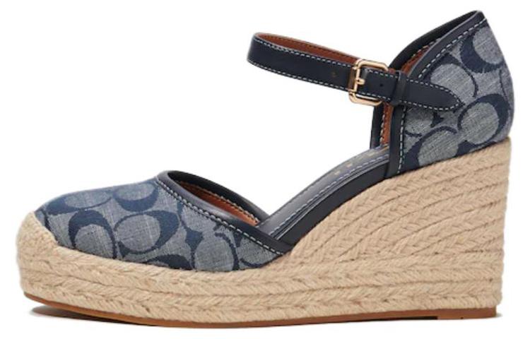 Coach Coach Outlet Raine Wedge Heel High Heels Women's Blue