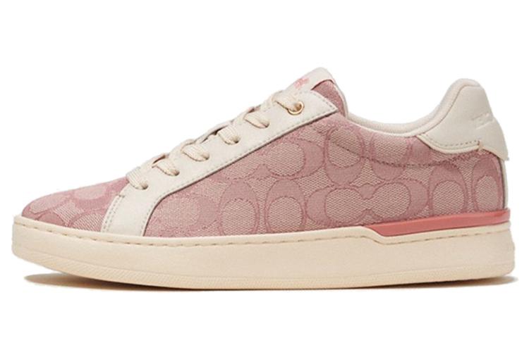 Coach Coach Clip Skateboarding Shoes Women's Pink