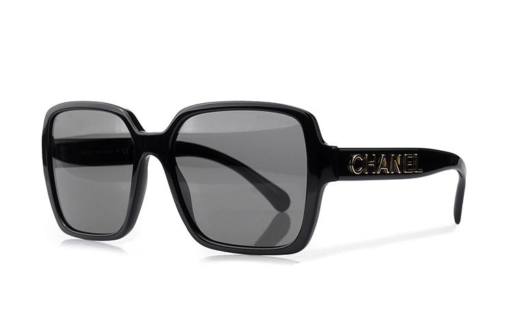 Chanel Chanel Acetate Square Sunglasses Women's