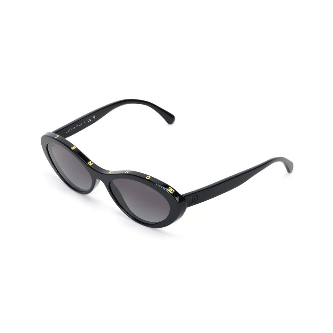 Chanel Chanel Cat Eye Sunglasses Unisex Black