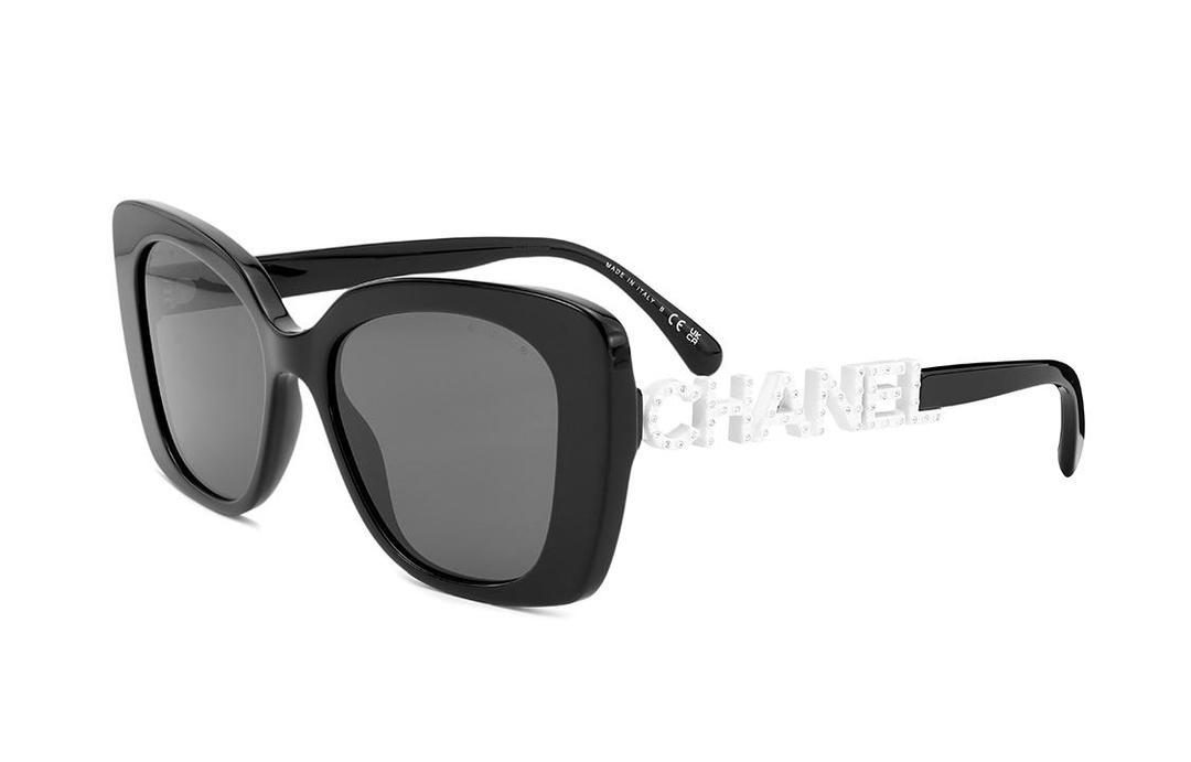 Chanel Chanel Butterfly Sunglasses Women's Black