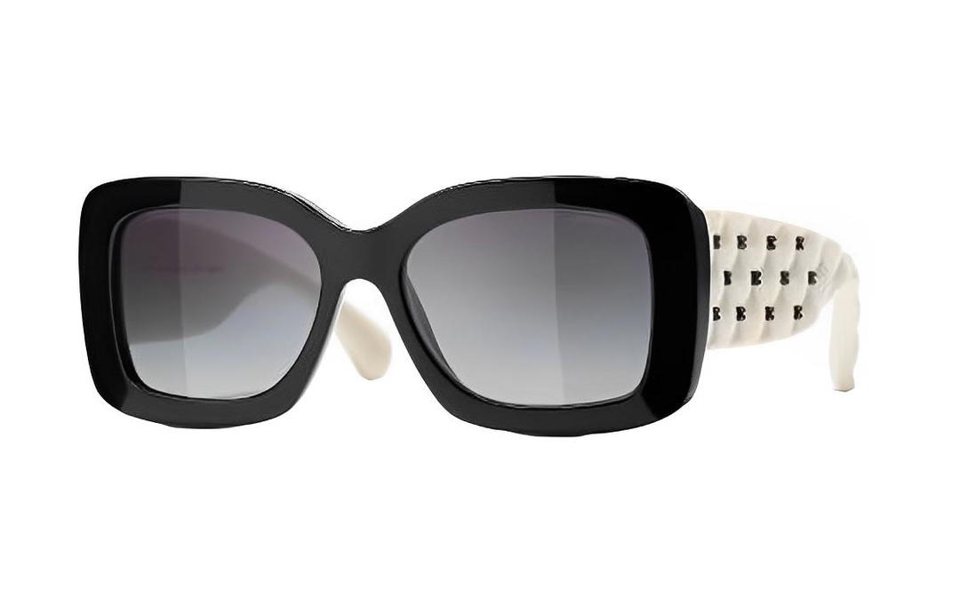 Chanel Chanel Plate Frame Butterfly Sunglasses Women's