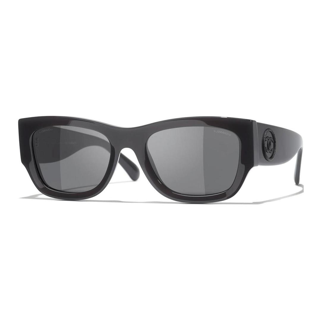Chanel Chanel Square Sunglasses Unisex Black