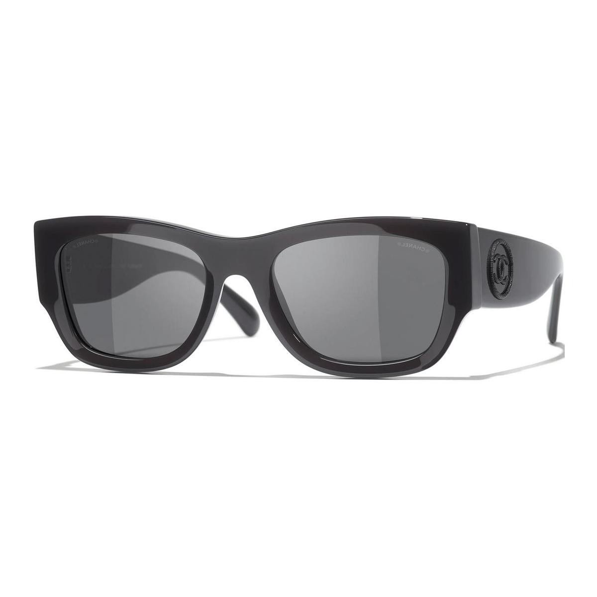 Chanel Chanel Square Sunglasses Unisex Black
