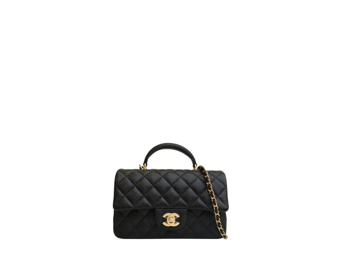 Chanel Chanel Classic Mini Flap Bag With Top Handle
