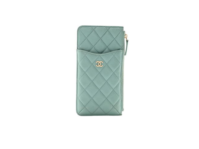 Chanel Chanel Classic Phone Case Blue - view 1