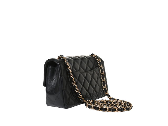 Chanel Chanel Mini 8 Holo 30 In Black Lambskin Leather With Gold Hardware - view 2