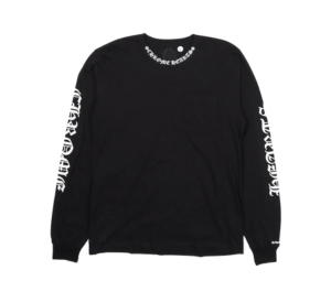 Buy Chrome Hearts Neck Logo Long-Sleeve T-Shirt Black at Sasom – Authentic and Ready to Ship