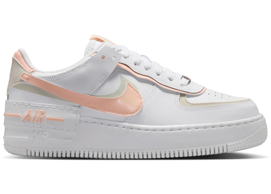 Nike Nike Air Force 1 Low Shadow White Light Orewood Brown Washed Coral (Women's)