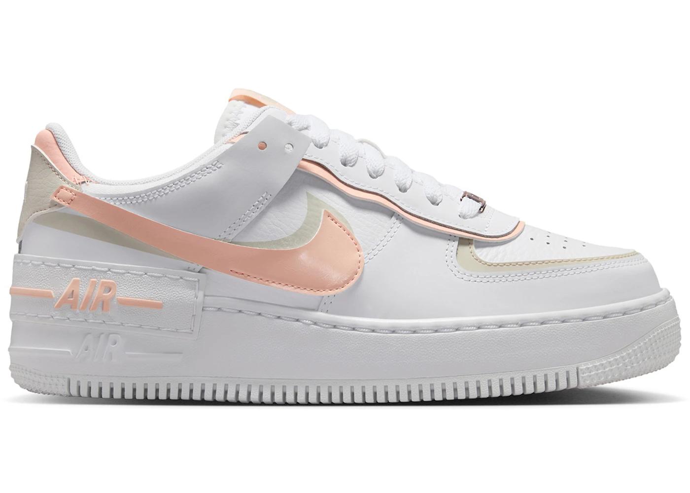 Nike Nike Air Force 1 Low Shadow White Light Orewood Brown Washed Coral (Women's)