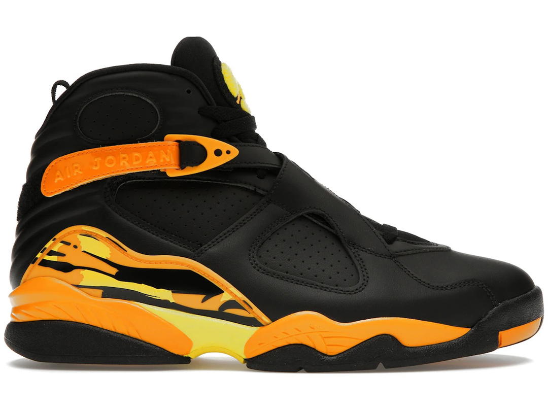 Jordan Jordan 8 Retro Taxi Yellow Black (Women's)