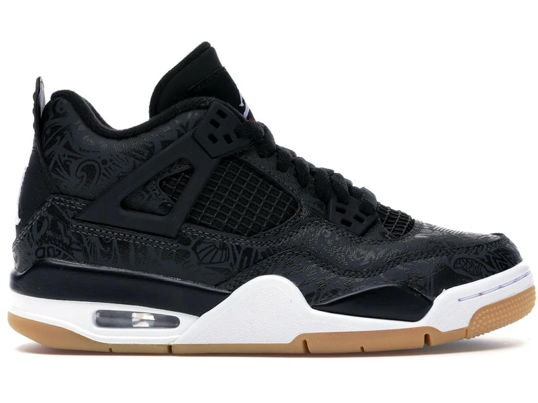 Jordan Jordan 4 Retro Laser Black Gum (GS)
