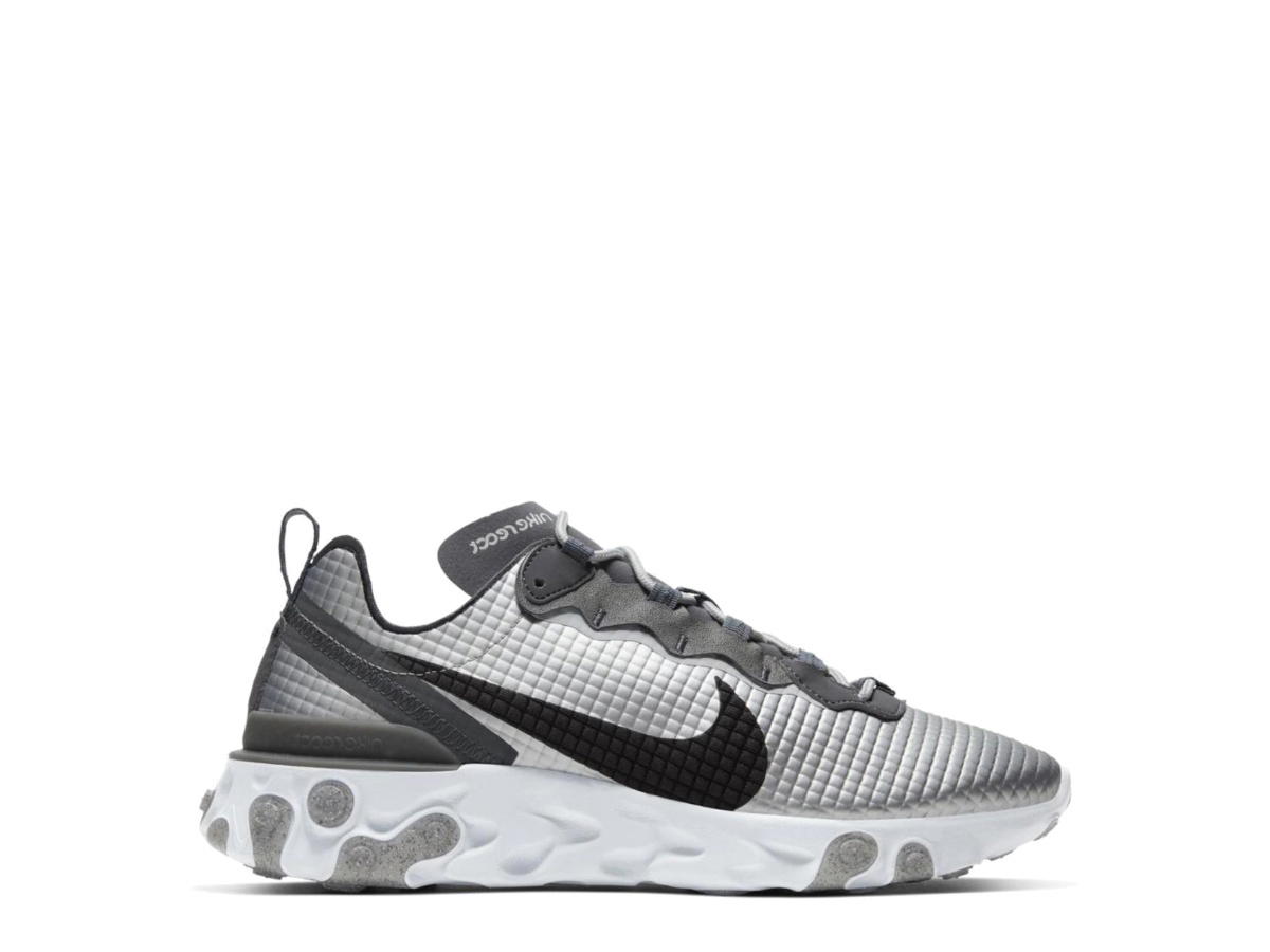 Nike Nike React Element 55 Quilted Grid White