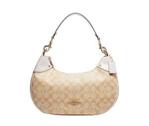 Buy Coach Hobo Canvas With Leather Shoulder Bag Handbag Shoulder Bag Women's Khaki at Sasom – Authentic and Ready to Ship