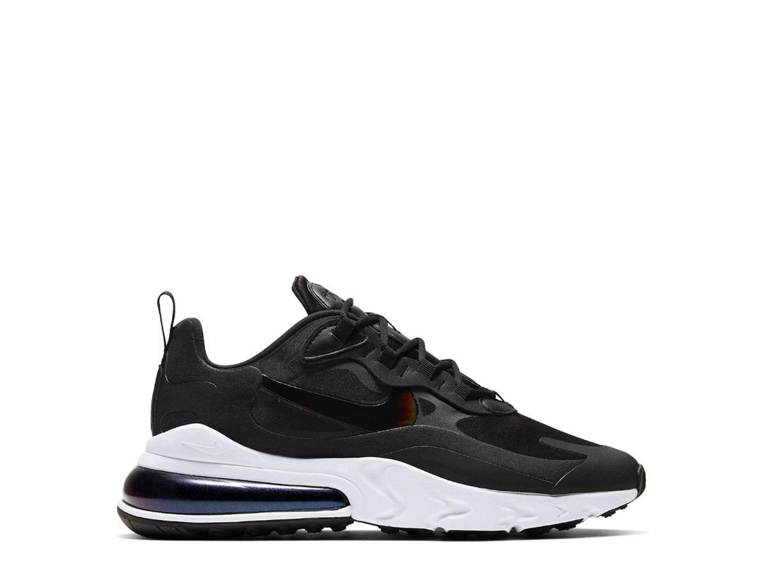 Nike Nike Air Max 270 React Black White Iridescent (Women's)