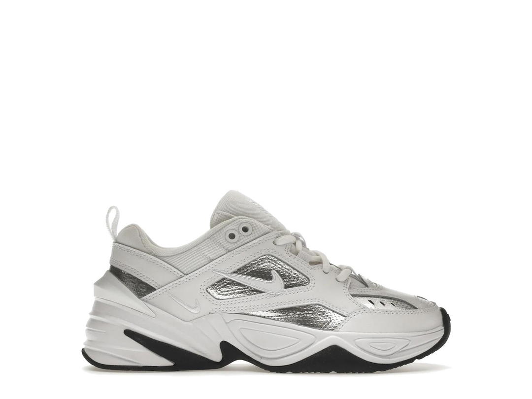 Nike Nike M2K Tekno White Metallic Silver Black (Women's)