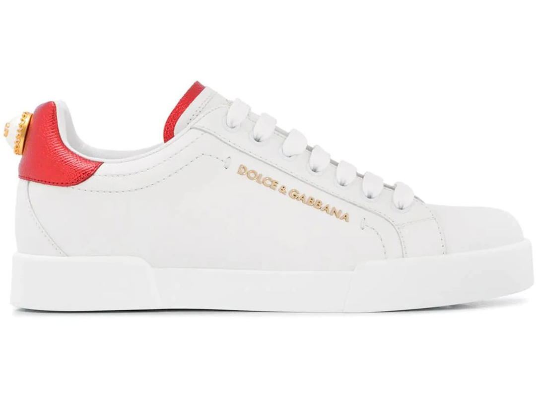 Dolce & Gabbana Dolce & Gabbana Portofino White Metallic Red Pearl (Women's)