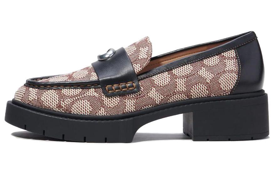 Coach Coach Leah Loafers Women's Black Umber