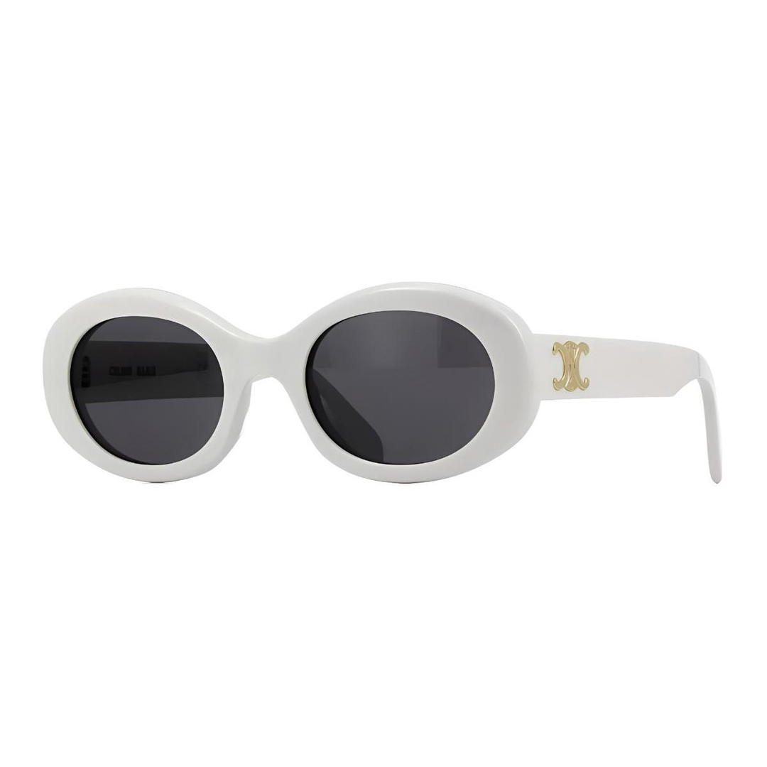 Celine Celine Plate Frame Butterfly Sunglasses Women's White