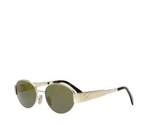 Buy Celine Oval Sunglasses Women's Gold at Sasom – Authentic and Ready to Ship