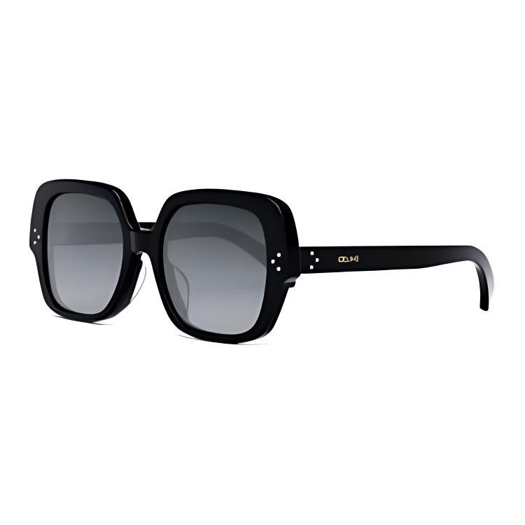 Celine Celine Subject To Official Website Square Sunglasses Women's Black/Gray