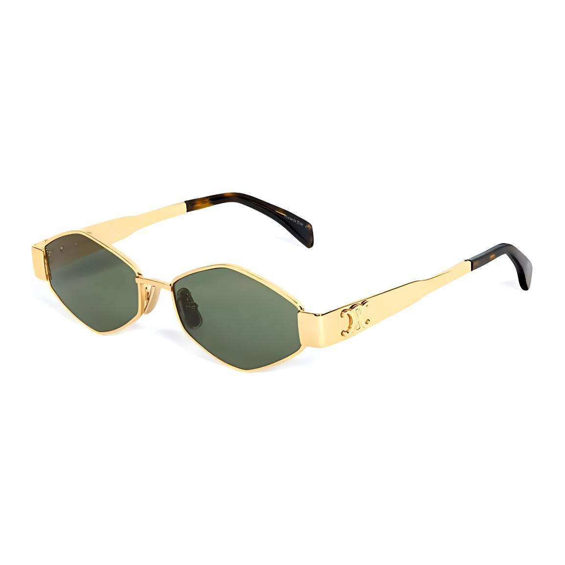 Celine Celine Triomphe Metal 02 Sunglasses In Metal