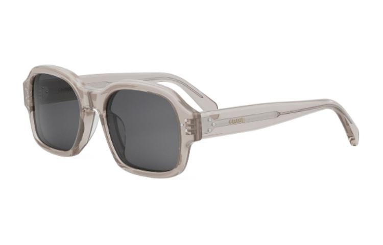 Celine Celine Acetate Irregular Shape Sunglasses Men's Gray