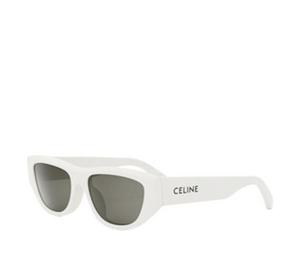 Buy Celine Subject To Official Website Oval Sunglasses Women's White at Sasom – Authentic and Ready to Ship