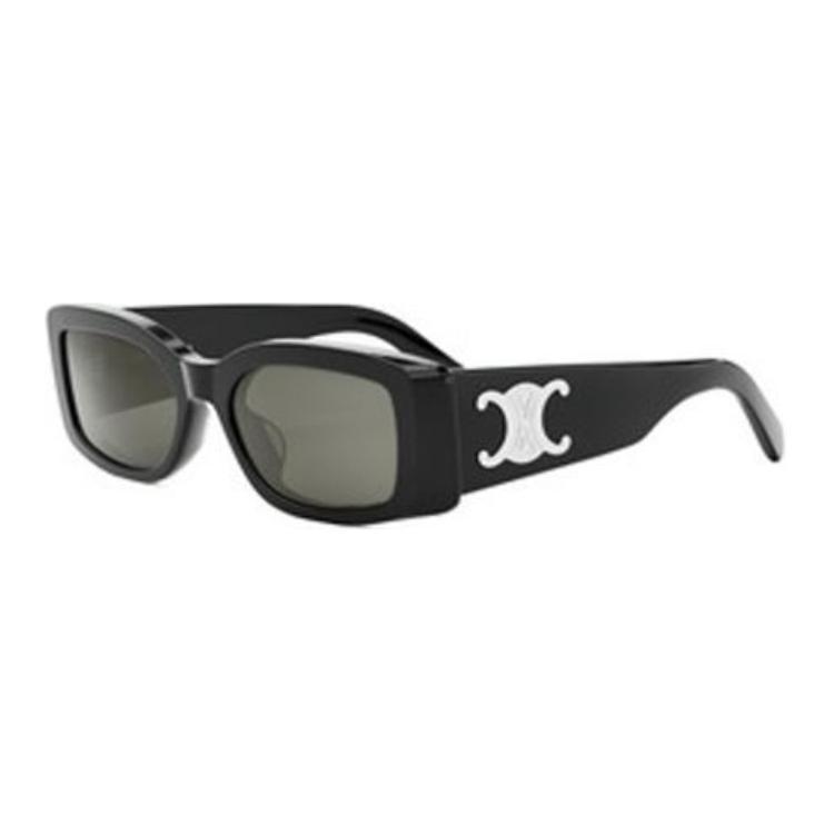 Celine Celine Rectangular Sunglasses Women's Black