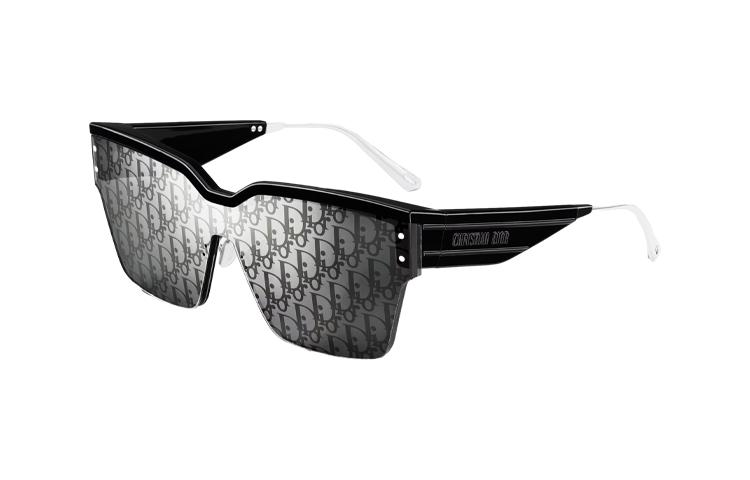 Dior Dior Acetate Irregular Shape Sunglasses Unisex Black